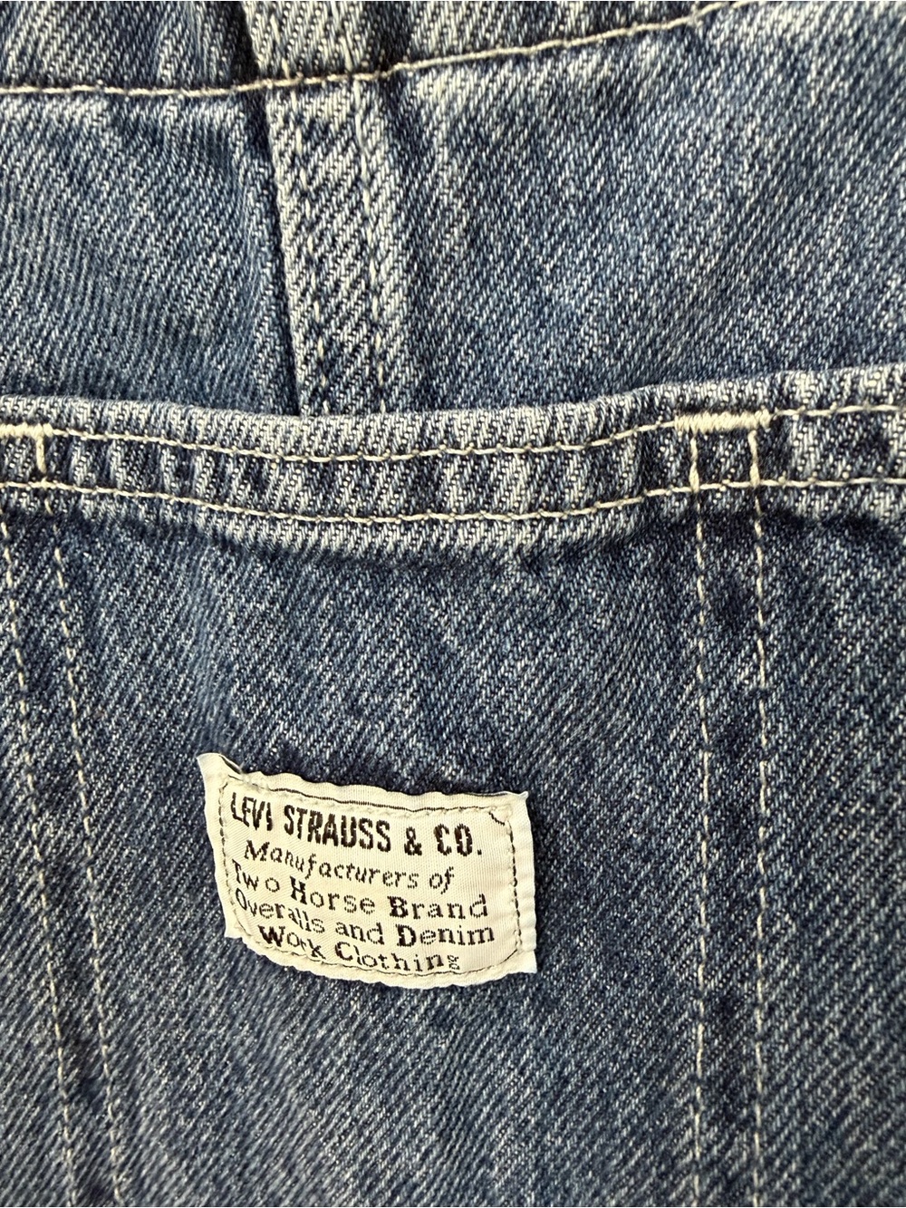 Levi's® Baggy Highwater Women's Overalls Size XS NW0T - Picture 11 of 13